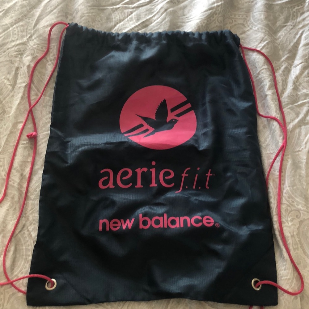 Aerie/New Balance thin back pack bag